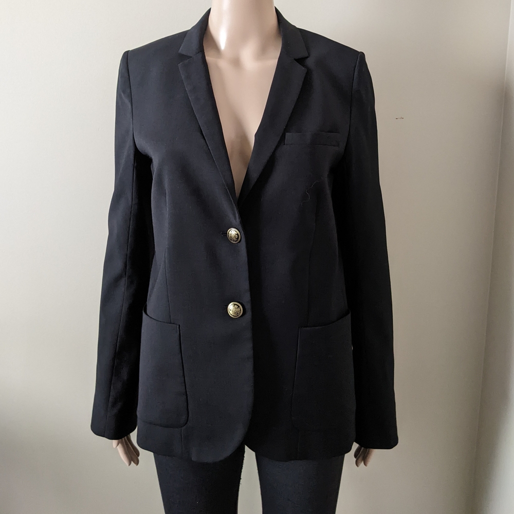 Aritzia Talula Wool Blend Black Blazer, Women's 6